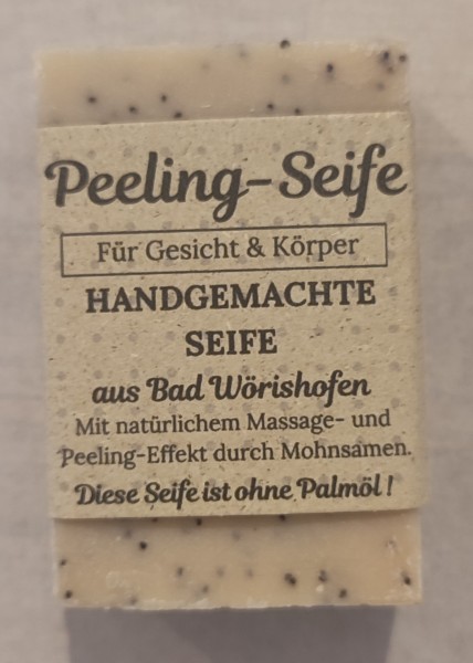 Handgemachte Seife "Peeling" ohne Palmöl