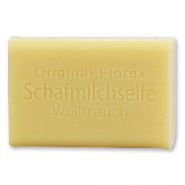 Schafmilchseife eckig 100g, Weihrauch